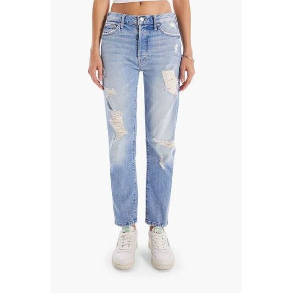 Mother Superior Sz 29 An Icy Confession Denim The Trickster Ankle Jeans $288 - Picture 16 of 16